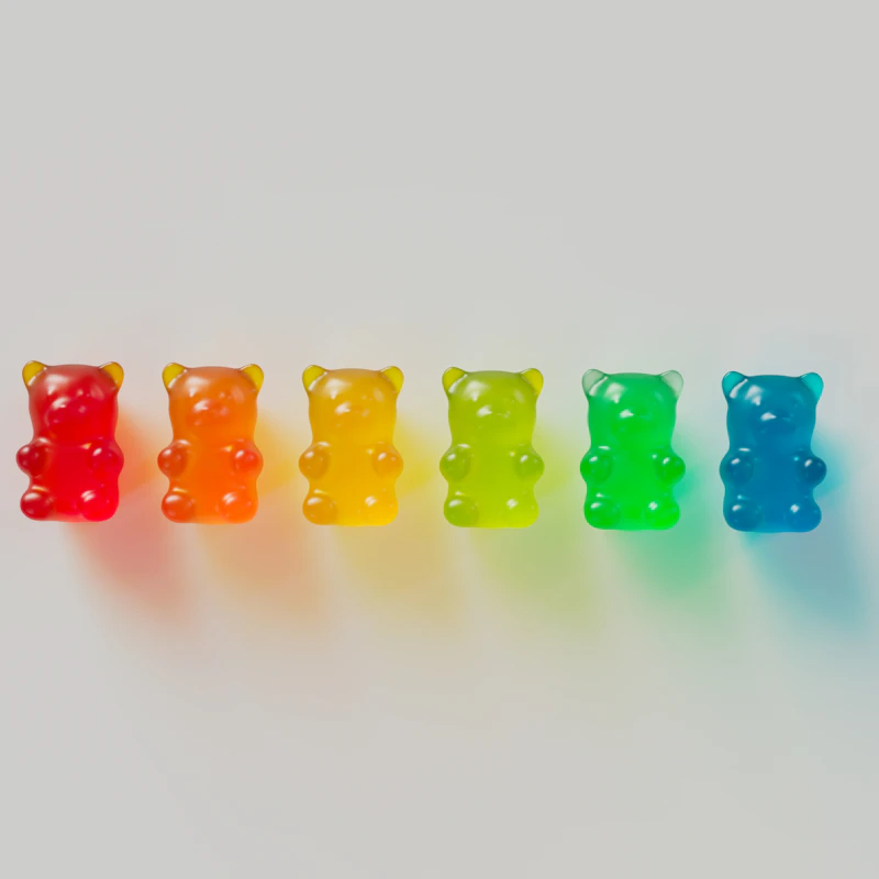 Sour Rainbow Gummies Duo β Snacks at Ham Dealer